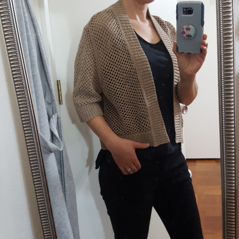 Light brown cardigan